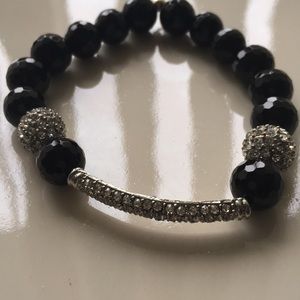 Beautiful beaded stretch bracelet